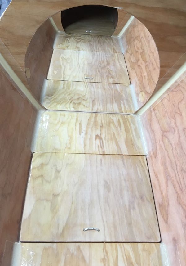 Removable Bunks in Place