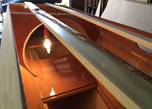 Third Coat of Epoxy Curing