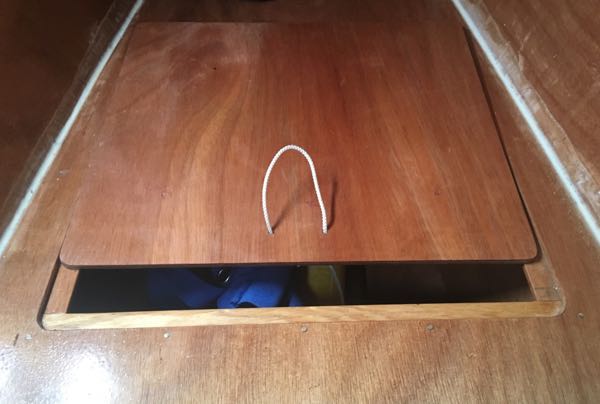 CNC cut hatch