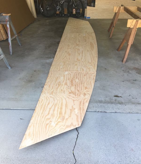 Laying Out the First Hull Pieces