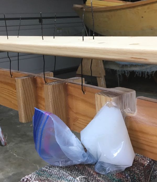 Applying Thickened Epoxy