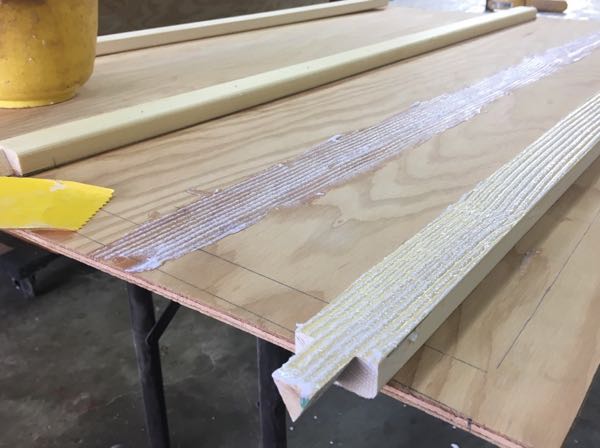 Gluing Large Areas