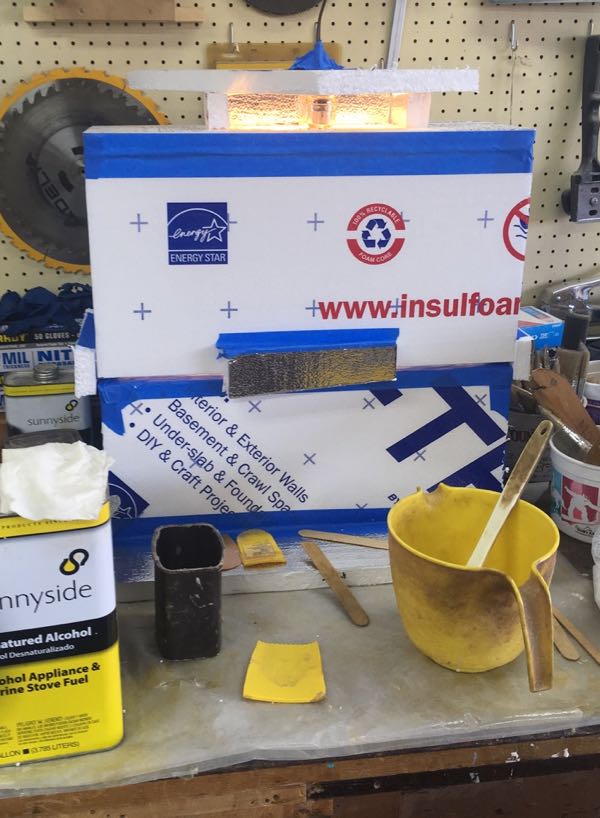Keeping Epoxy Warm