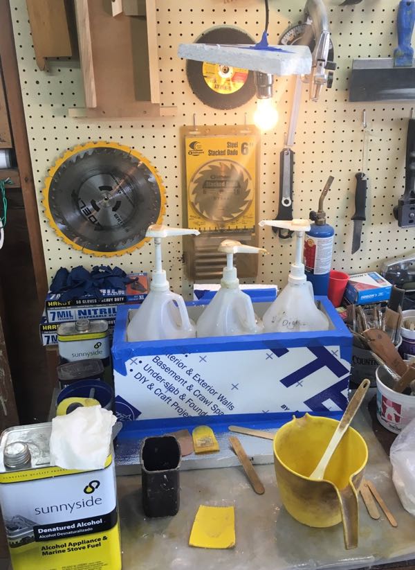 Keeping Epoxy Warm