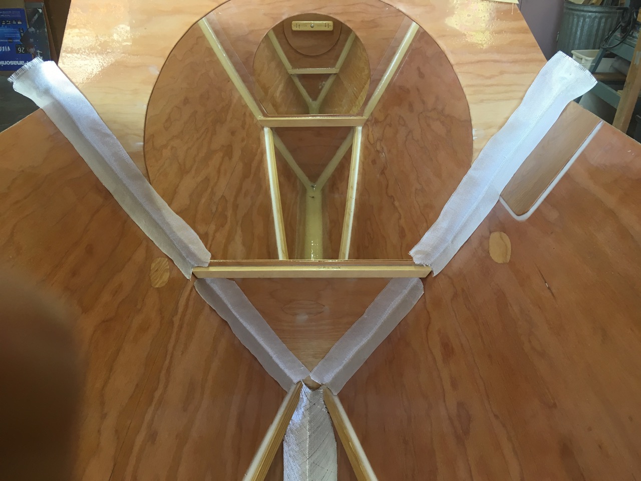 Dry Fitting Fiberglass Tape