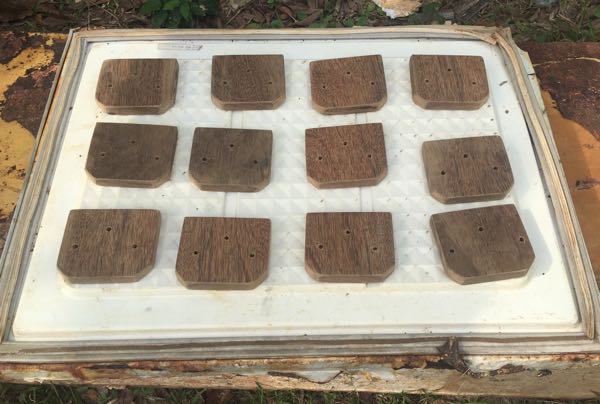 Hardwood Beam and Shroud Cleats
