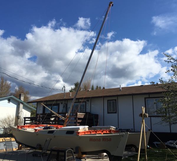 Raising the Mast