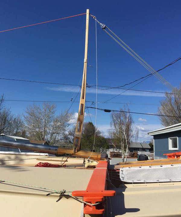 Gin Pole Installed