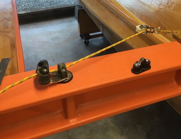 Aft Beam Cleats