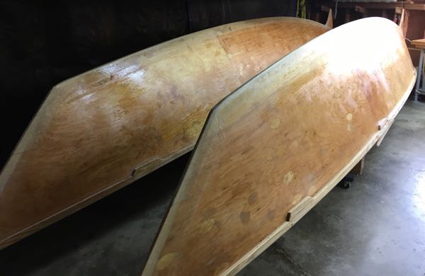 Glued Down