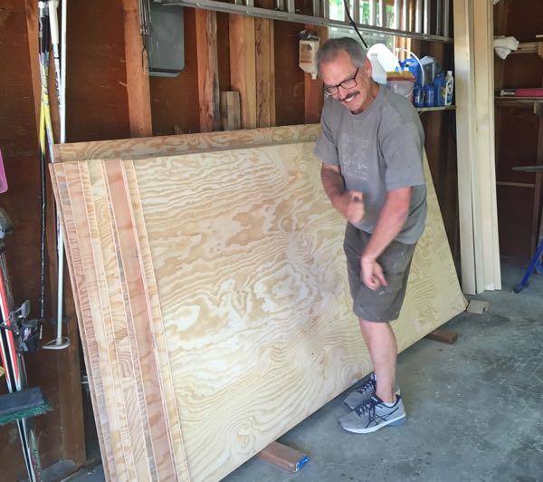 A Fresh Pile of Plywood