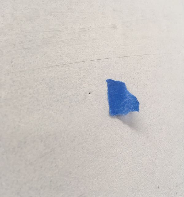 Pinhole Detail
