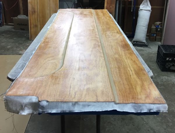 Side Platform Glass Glued Down