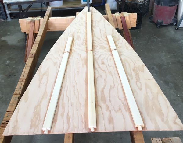 Lateral Stringers Attached