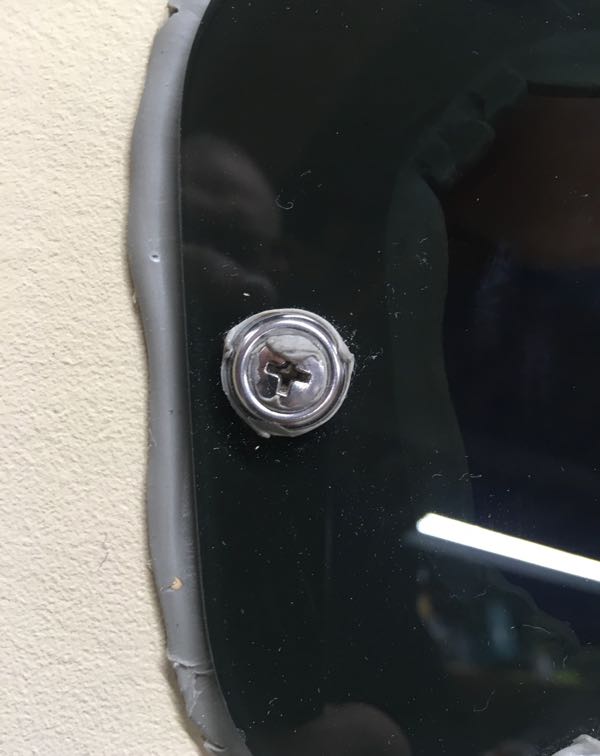 Squeezing Out Sealant