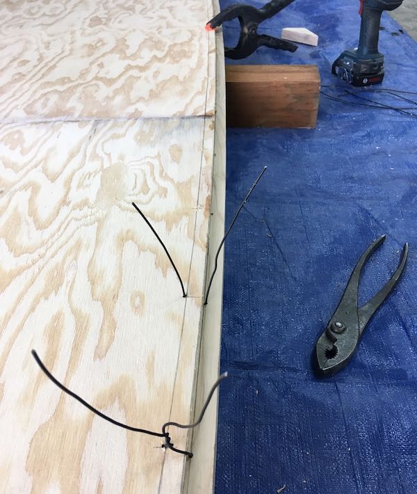 Wiring Along the Keel